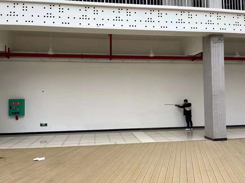 測量現場