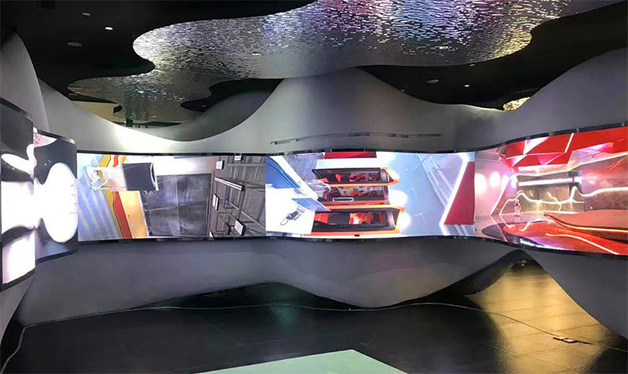 彩酷電子室內LED顯示屏多場景用途展示